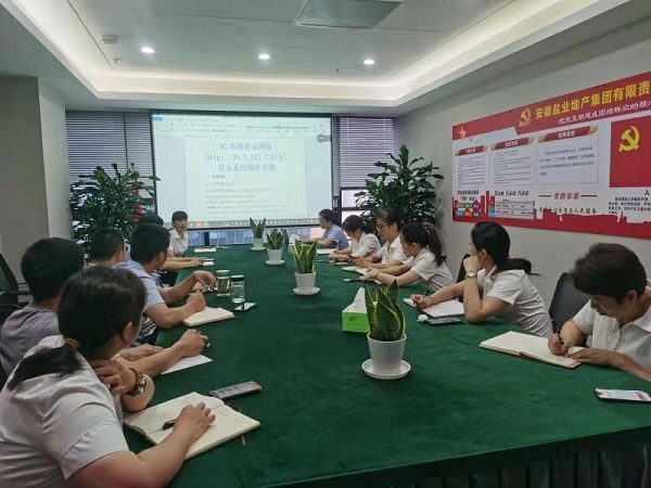 徽鹽地產集團開展資金管理系統實操培訓