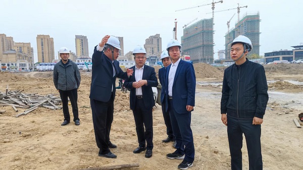 王晟到靈璧項目公司開展包保督導工作