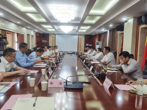 王思軍拜訪靈璧縣委縣政府主要領(lǐng)導